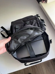 Чоловічий Міський Молодіжний Рюкзак Without Ryder Нейлон Для Ноутбука Black 585234388