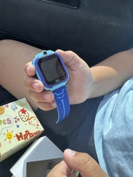 Детские смарт часы телефон Uwatch CW5Z SIM карта, GPS, камера, SOS, влагозащита Pink + Карта памяти 32Гб