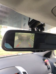 Рамка для номера со встроенной камерой заднего вида, камера и авторамка с LED подсветкой угол обзора 170 ° Euromax фото от покупателей 4