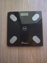 Смарт-весы, умные напольные весы Domotec Smart Scale 2, электронные, фитнес, Bluetooth, 180 кг, белые фото от покупателей 3