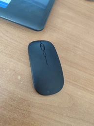 Безпровідна мишка для комп'ютера ПК та ноутбука бездротова Slim Mouse безшумна акумуляторна 2в1 Bluetooth і USB 2.4Hz плоска до ТВ фото від покупців 1