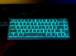Магнитная Игровая ATTACK SHARK X68 HE Rapid Trigger Белая Клавиатура, 60%, 8K, RGB, Hot Swap