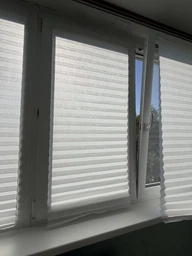 Комплект Жалюзі-плісе на вікна самоклеючі 60x180 см, Білий (BLINDS-WHITE60X80) фото від покупців 1