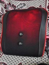 Массажер для шеи и спины массажная подушка Brillix PumpHeat MP-2V роликовый для тела и ног с подогревом и помпой инфракрасный массаж massage shiatsu шиацу фото от покупателей 2