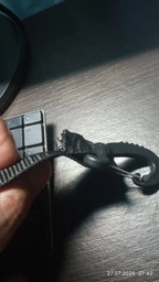 Спортивная сумка дорожная тканевая Intruder унисекс для хранения и перевозки черная фото от покупателей 3