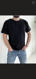 Базова чоловіча футболка Gildan Light Cotton темно-синя XL