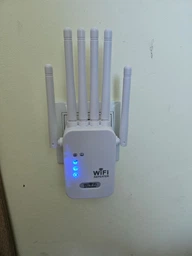 Wi-Fi репітер підсилювач до 300м² для роутера 300Мб/с, дводіапазонний 2.4G + 4G вай фай ретранслятор посилювач сигналу - WIFI повторювач з LAN портом - розширювач покриття мережі фото від покупців 5