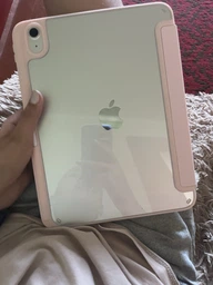 Чехол Clear Acrylic для iPad 11 (2025) / iPad 10 (2022) 10.9" с местом для стилуса Бледно-розовый