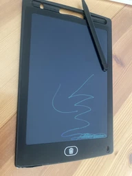 Дитячий графічний LCD планшет Grant, дошка для малювання та записів 8.5" зі стилусом, білий