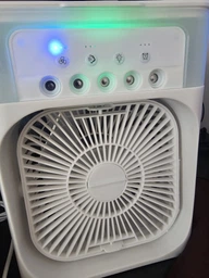 Портативный вентилятор, кондиционер с водяным охлаждением Air Cooler Fan 4 в 1 (580 AC) Белый