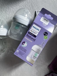 Бутылочка для кормления Philips AVENT Natural Природный поток с клапаном 125 мл SCY670/01 (8710103990338)