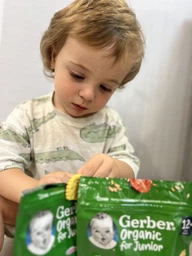 Крекери Gerber Пшеничні з томатами для дітей із 12 місяців 100 г (8000300435351) фото від покупців 6