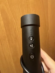 Стайлер фен щітка мультистайлер для укладання волосся завивки випрямлення професійний Hot Air Styler 7 в 1 з насадками датчиками контролю температури укладання для локонів 1400 вт Model Y-32, чорний фото від покупців 3
