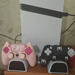 Качественный защитный силиконовый чехол Marvel`s Spider-Man 2 (Black) для геймпада Sony DualSense PS5 + накладки на стики [466129454]