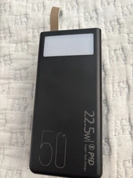 Повербанк 20000 mah 22.5W Super Fast Charge 10192 з LED дисплеєм і швидкою зарядкою PD/QC 3 порта powerbank павербанк для телефона apple айфона iphone самсунг samsung роутера планшета універсальний з ліхтариком фото от покупателей 9