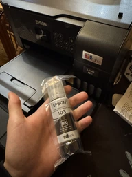 Контейнер с чернилом Epson 103 для EcoTank L3151/L3201/L1250/L3156/L3251/L3266/L3150/L3260 Black (C13T00S14A)