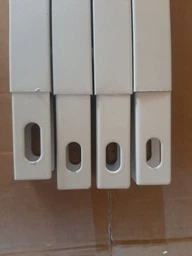 Стеллаж-этажерка Sticker Wall трехъярусный из металла белый 60*33*110см SW-2103