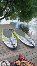 Надувна SUP дошка Trizand 335 см з веслом, сидінням, насосом та повним комплектом аксесуарів (25260)