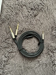 Кабель аудіо Ugreen 3.5 mm to 2х 2pin 6.35 mm F/M адаптер 1 м Black (AV126) фото від покупців 1