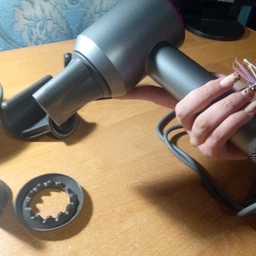 Професійний фен Super Hair Dryer 5 в 1 із захисту волосся різними насадками з іонізацією будь-якого волосся сушіння волосся червоний фото від покупців 3
