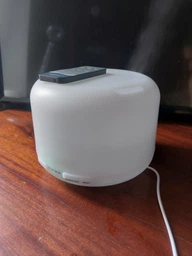 Зволожувач повітря нічник аромадифузор ультразвуковий для дому з led підсвічуванням на 7 кольорів і пультом 500 мл