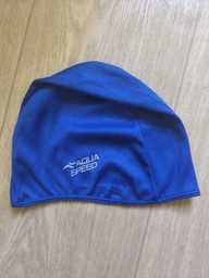 Шапка для плавания Aqua Speed Polyester Cap 091-57 5765 чорний, білий Уні OSFM (5908217657657)