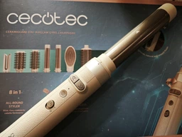 Стайлер-фен щетка CECOTEC CeramicCare 8in1 AirGlam Gyro Champagne фото от покупателей 1
