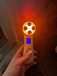 Массажер для лица микротоковый ультразвуковый LED светотерапии с микротоками скрабер с эффектом лифтинга и омоложения кожи 5в1 фото от покупателей 4