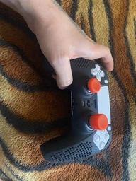 Защитный силиконовый чехол Full Purple для геймпада Sony DualSense (PS5) + в подарок накладки на стики [425940126] фото от покупателей 1