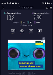 Комплект: Підсилювачі зв'язку Панельна 4G антена MIMO 2х22 дБі YUST 2 MAX © з кабелями і перехідниками | 790-960 МГц / 1700 - 2700 МГц | Зона дії до 25 км від базової станції | Київстар, Лайфселл, Водафон фото від покупців 2