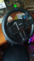 Набор PXN V900 GEN2 игровое рулевое колесо 900° и педали металлические для PC, PlayStation 3, PS4, Xbox One, Series X/S и Nintendo Switch фото от покупателей 1