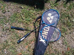 Набір ракетки для бадмінтону 2 ракетки волан чохол Yonex Basic Volt NE-YN-V500