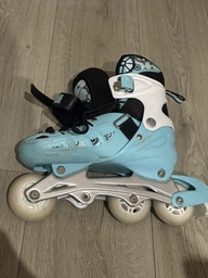 Раздвижные детские ролики Scale Sports LF 905, размер 37-41.5, Ментоловые