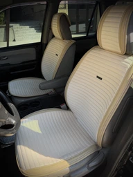Накидки чохли на передні сидіння для HONDA CR-V 2001-2006 AUAU Polosso бежеві