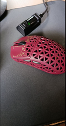 Ігрова миша ATTACK SHARK R5 Ultra Red (PAW3950MAX, 8000 Гц, 39 г, 2.4G/Bluetooth/USB-C)
