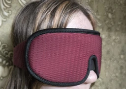 Маска для сна 3D и медитации дышащая повязка breath Brillix на глаза из материала дышащего серая сон маски повязки (AFT-Grey) + Беруши в подарок фото от покупателей 2
