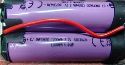 Акумулятори для шуруповерта 2шт 3×1200 mAh, 3,7 В Li-Ion для електроінструменту батареї для дрелі, шуруповерту, шліфмашини