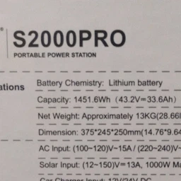 Портативна Зарядна Станція Allpowers S2000 Pro (1500 Wh)