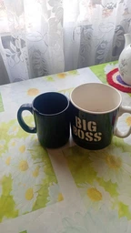 Комплект Кружка гигант Big Boss (Большой босс) 850 мл + Фильтр пакеты 85x183 мм NarodFarma 5 шт фото от покупателей 1