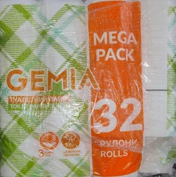 Туалетний папір Gemia 3 шари 32 рулони (4820202897774) фото від покупців 5