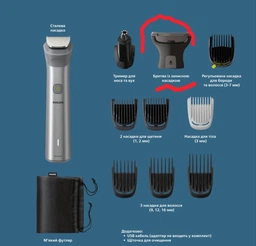 Универсальный триммер PHILIPS MG5930/15 серии 5000 (11-в-1)