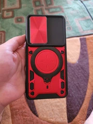 Защитный чехол Deexe Magnetic Space для Samsung Galaxy S26 - Red фото от покупателей 1