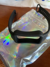 Ремінець силіконовий MRK для фітнес браслета Mi Smart Band 9 Active Flame and Black (61) (mrk6142) фото від покупців 1
