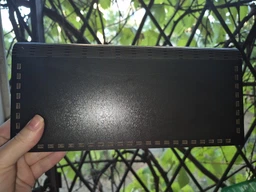 Купюрниця-бокс для грошей 100$, 25.3×3.5×11.5 см, Чорний (ПБ-0004)