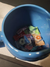 Чашка керамічна M&M's Blue синя 600 мл фото от покупателей 2