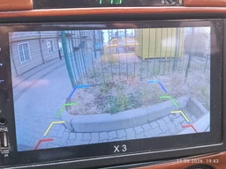 Камера заднього виду універсальна чорного кольору CVBS/AHD 1080p 170 градусів WITSON AHD306
