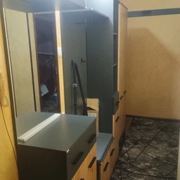 Прихожая прихожие в коридор Амбре мебель для прихожей с зеркалом и со шкафом современная маленькая прихожа антрацит дуб артизан