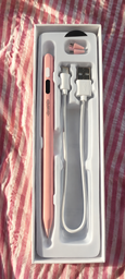 Стилус цифровой с дисплеем DrawPen Active Pro для iPhone iPad Android планшета телефона пера сенсорного экрана сенсорных устройств для рисования письма обучения графический емкостный активный сенсорный перо и 2 сменных наконечника в подарок белый (21011)