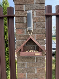 Кормушка для птиц подвесная House_for_birds "Радуга" дерево