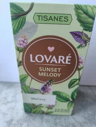 Комплект трав'яного чая Lovare Sunset Melody из листьев мелиссы 24 пакетика по 1.3 г х 2 шт (2000989193852) фото от покупателей 2